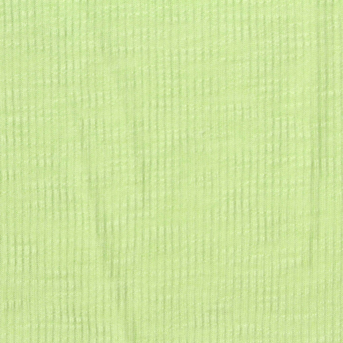 Slub Polyester Viscose Rib Knit Fabric, 180 gsm — Green