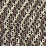 Dark Brown Geometric Jacquard, Viscose-Poly — texture