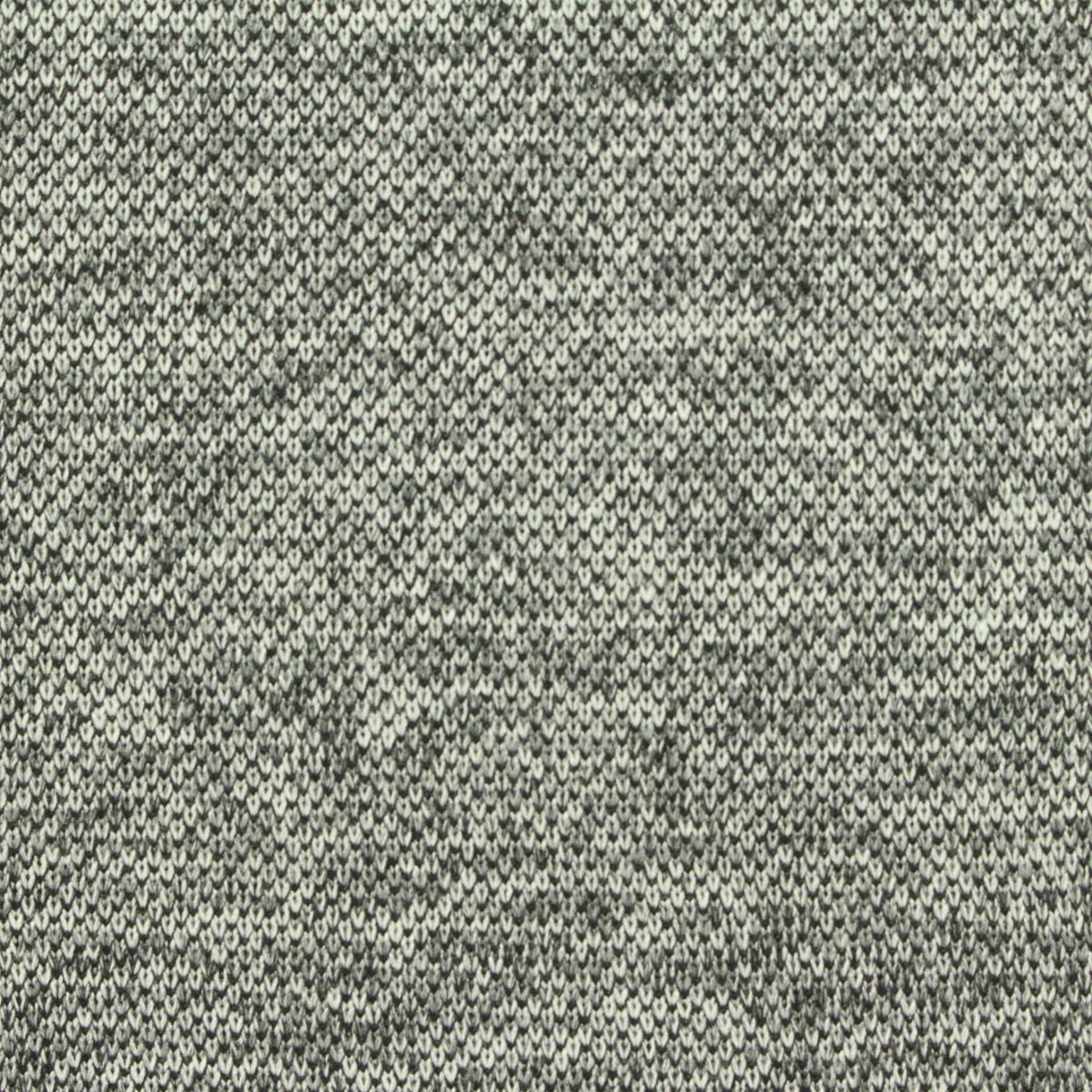 Black Marl Piqué Knit, Polyester
