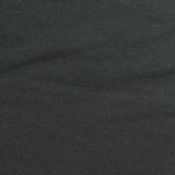 Polyester Stretch Linen-Look Fabric, 430 gsm — Black