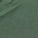 Green Heather Jersey Knit, Cotton-Poly