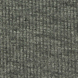Grey Marl Rib Knit, Poly-Viscose — texture