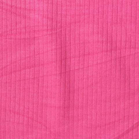 Viscose Stretch Rib Knit Fabric, 200 gsm — Pink, ref EF-254277