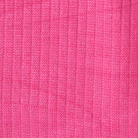 Viscose Stretch Rib Knit Fabric, 200 gsm — Pink, ref EF-254277