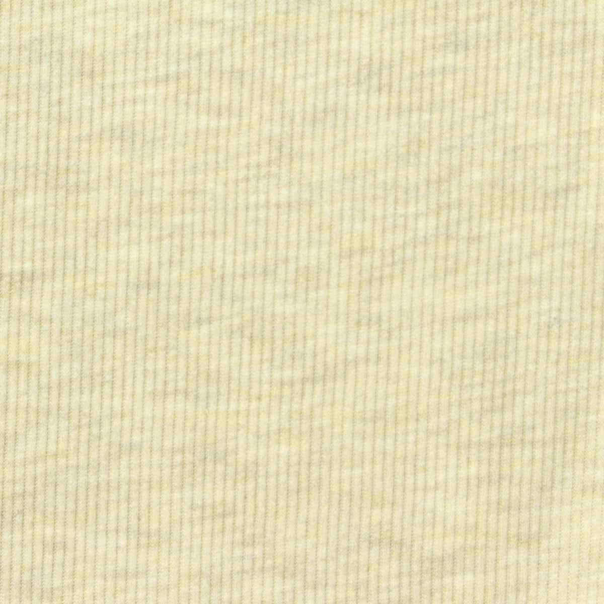 Brushed Polyester Viscose Stretch Rib Knit Fabric, 210 gsm — Yellow