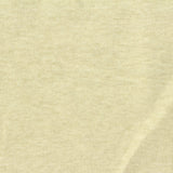 Light Yellow Marl Rib Knit, Cotton-Poly