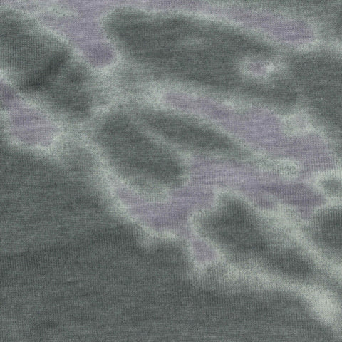 Grey Abstract Jersey Knit, Cotton-Poly
