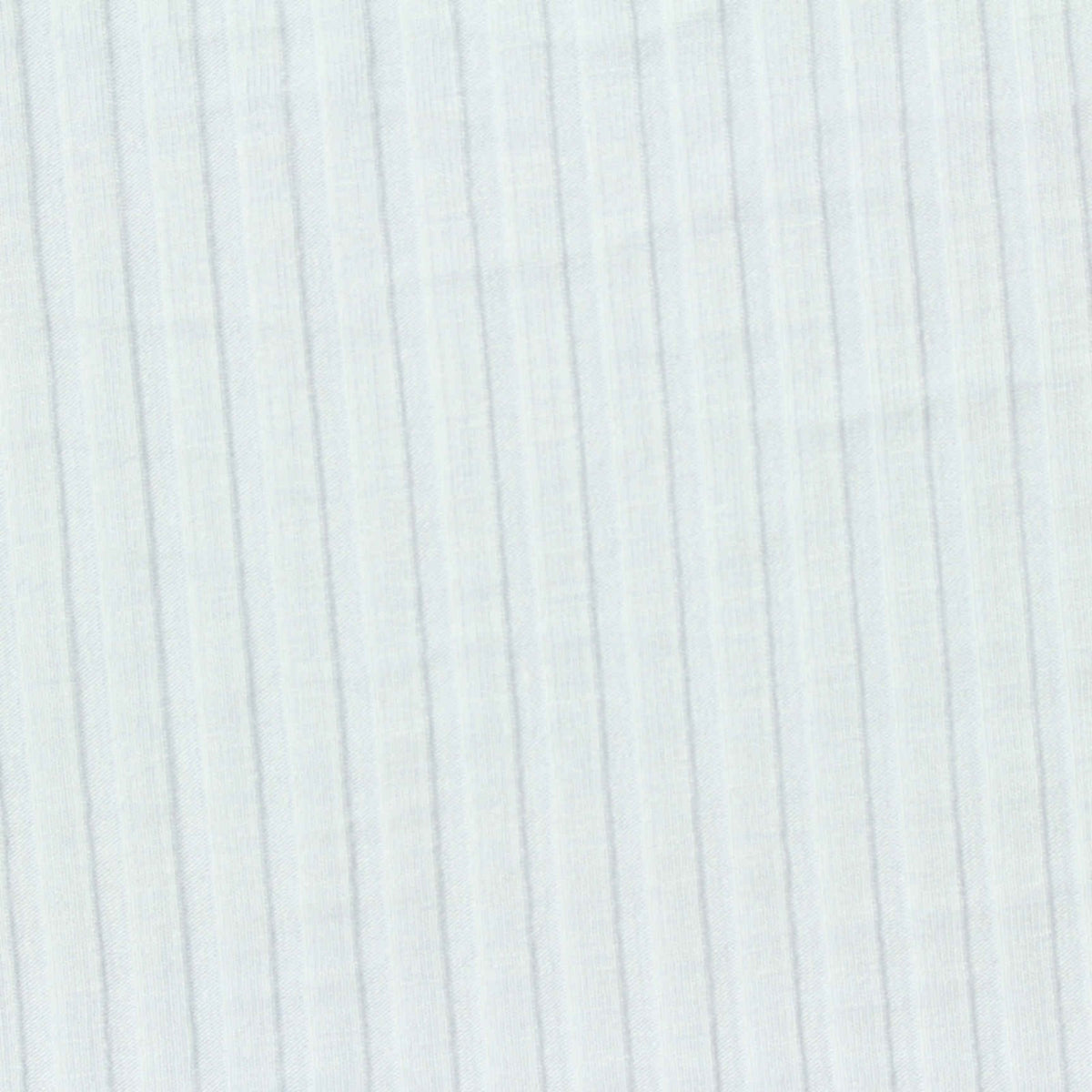 Polyester Viscose Stretch Rib Knit Fabric, 280 gsm — White