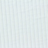 Polyester Viscose Stretch Rib Knit Fabric, 280 gsm — White