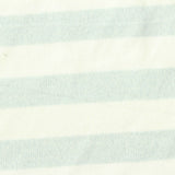 Pale Aqua Stripe Jersey Knit, Polyester