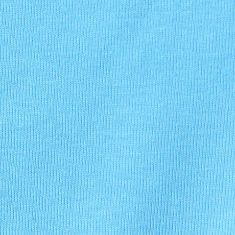 Cotton Polyester Jersey Knit Fabric, 140 gsm — Blue, ref EF-254319