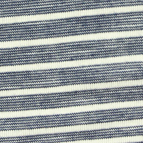 Blue Marl Knit, Poly-Viscose, 180 gsm