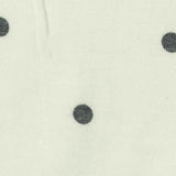 Dark Grey Dots Jersey Knit, Poly-Viscose — texture