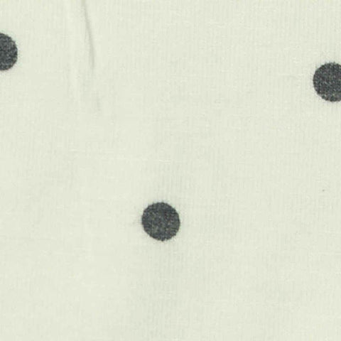 Dark Grey Dots Jersey Knit, Poly-Viscose, 200 gsm