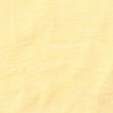 Light Yellow Marl Jersey Knit, Polyester, 195 gsm