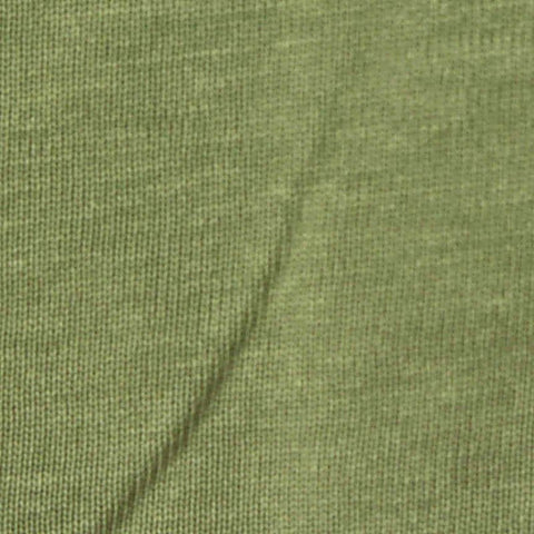 Green Heather Jersey Knit, Cotton