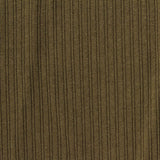 Brushed Polyester Stretch Rib Knit Fabric, 310 gsm, 170 cm — Khaki