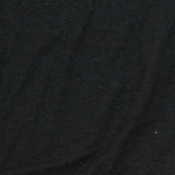 Viscose Wool Jersey Knit Fabric, 160 gsm, 170 cm — Black