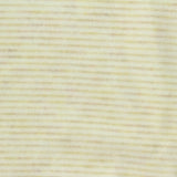 Cream Horizontal-Stripe Velvet, Polyester