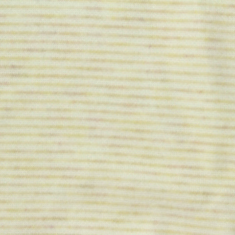 Cream Horizontal-Stripe Velvet, Polyester, 160 gsm