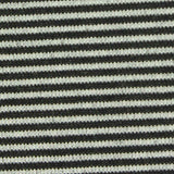 Black Horizontal-Stripe Corduroy, Cotton-Poly — texture