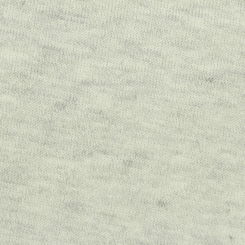Light Grey Heather Jersey Knit, Cotton-Poly, 161 gsm