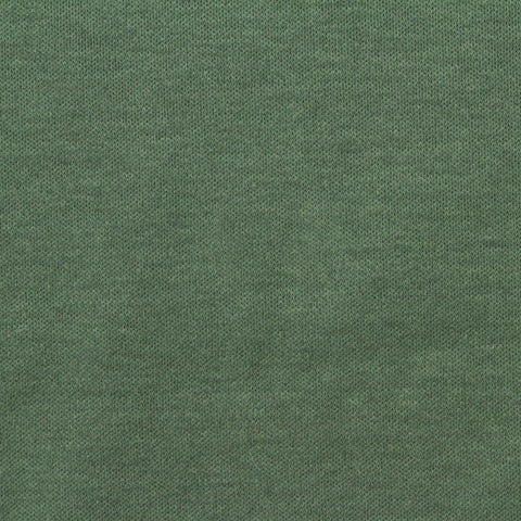 Green Marl Interlock Knit, Cotton