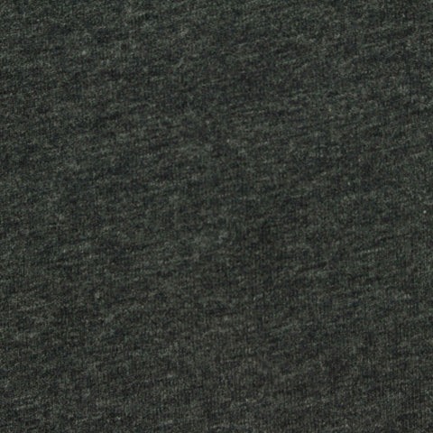 Dark Grey Marl Jersey Knit, Cotton, 165 gsm, 165 cm