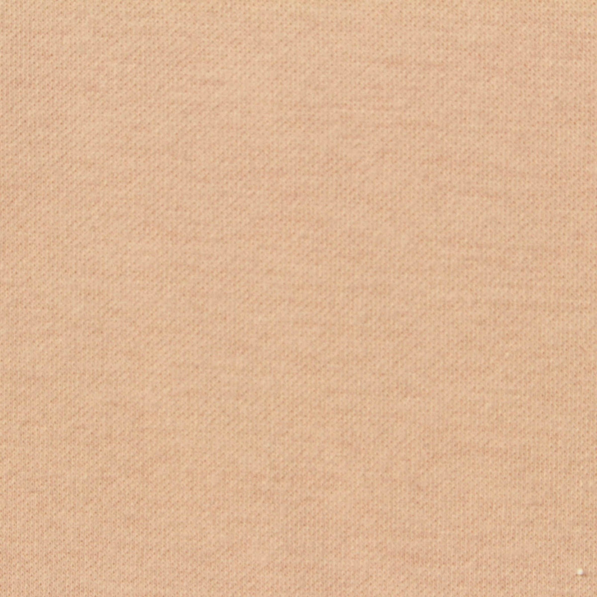 Brushed Polyester Cotton Stretch Knit Fabric, 450 gsm, 158 cm — Beige