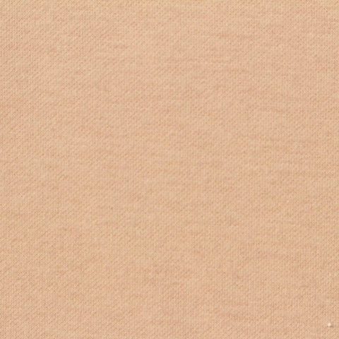 Brushed Polyester Cotton Stretch Knit Fabric, 450 gsm, 158 cm — Beige