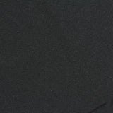 Polyester Stretch Woven Fabric, 125 gsm, 150 cm — Black