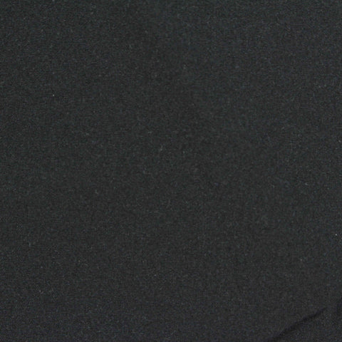Polyester Stretch Woven Fabric, 125 gsm, 150 cm — Black