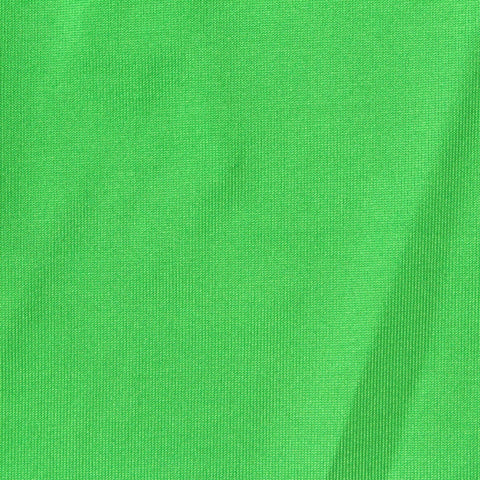 Polyester Stretch Milk Silk Knit Fabric, 185 gsm, 160 cm — Green, ref EF-254426