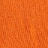 Polyester Stretch Milk Silk Knit Fabric, 170 gsm, 160 cm — Orange — texture