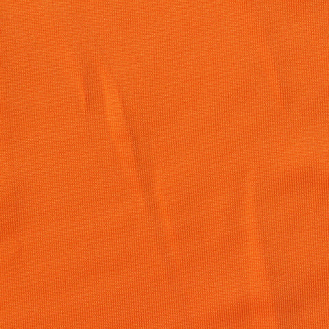 Polyester Stretch Milk Silk Knit Fabric, 170 gsm, 160 cm — Orange