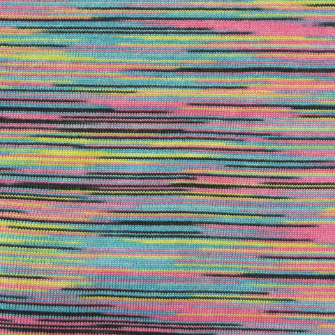 Polyester Stretch Jersey Knit Fabric, 150 gsm, 160 cm — Multi