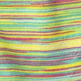 Yellow Horizontal-Stripe Jersey Knit, Polyester — texture