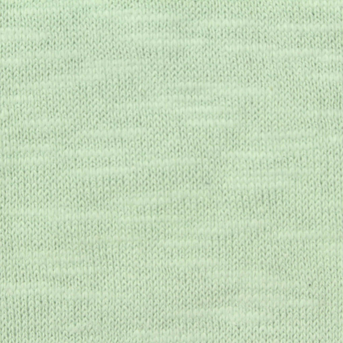 Light Green Marl Chunky Knit, Cotton, 270 gsm