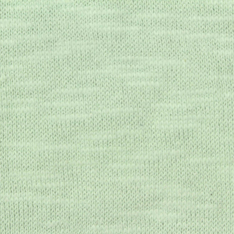 Light Green Marl Chunky Knit, Cotton, 270 gsm