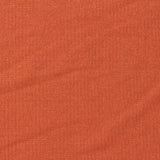 Polyester Stretch French Terry Fabric, 230 gsm, 160 cm — Orange