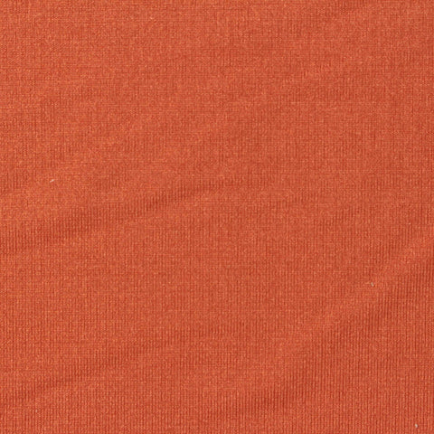 Polyester Stretch French Terry Fabric, 230 gsm, 160 cm — Orange