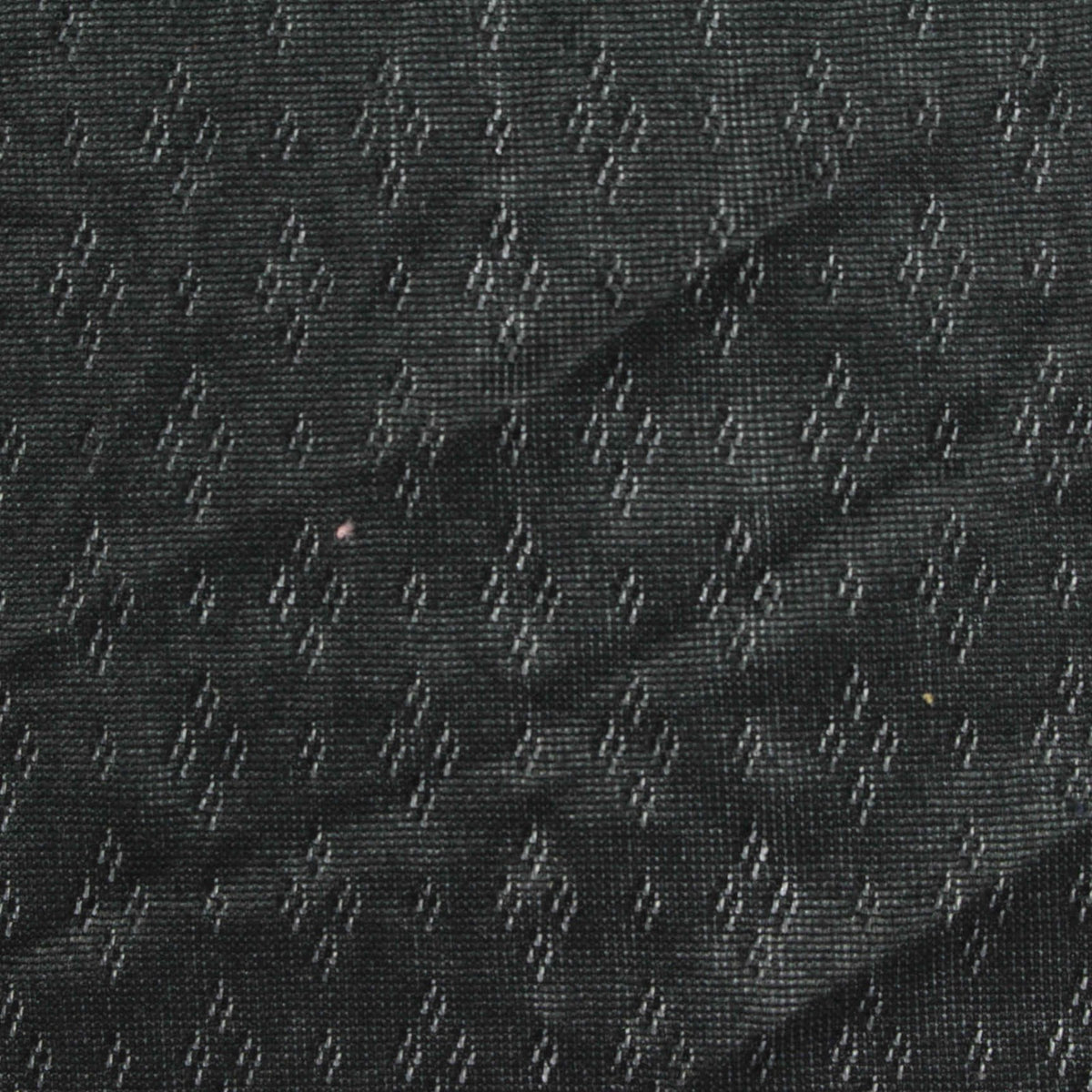 Black Tone-on-Tone Diamond Pointelle Knit, Polyester