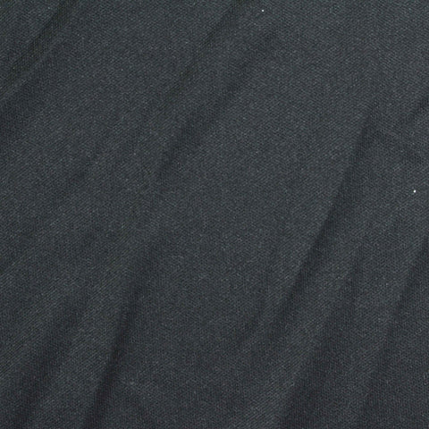 100% Polyester Jersey Knit Fabric, 110 gsm, 157 cm — Black