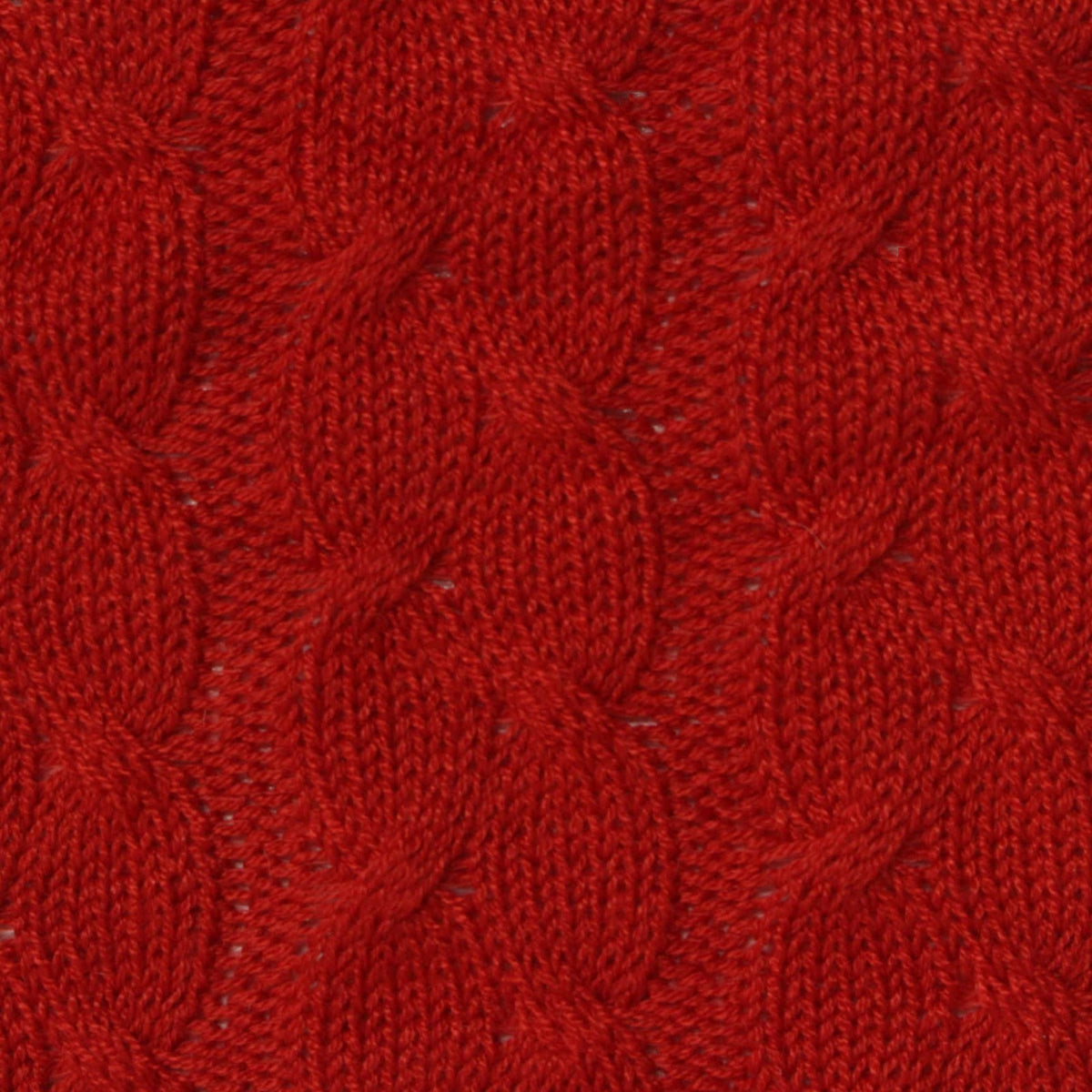 Jacquard 100% Polyester Pointelle Knit Fabric, 300 gsm, 160 cm — Red