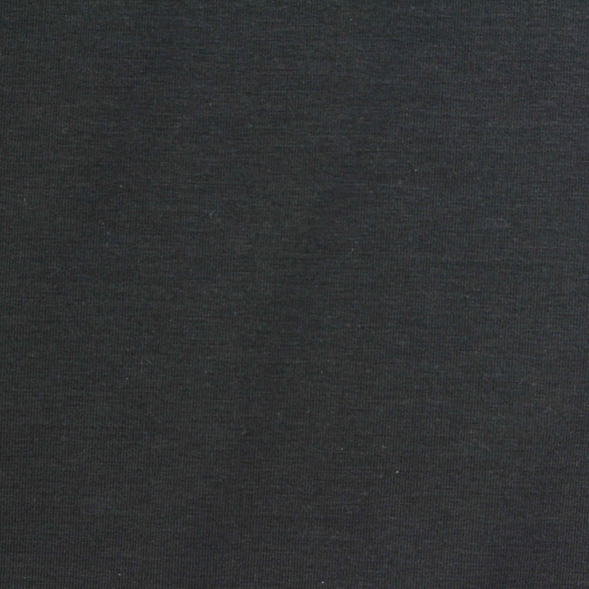 Cotton Stretch Jersey Knit Fabric, 220 gsm, 163 cm — Black