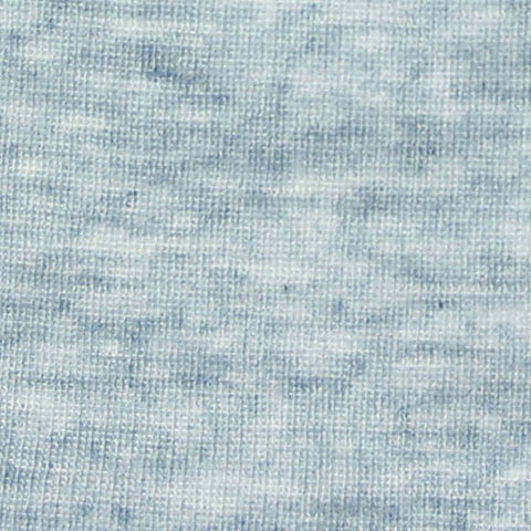 Polyester Viscose Rib Knit Fabric, 110 gsm, 155 cm — Blue