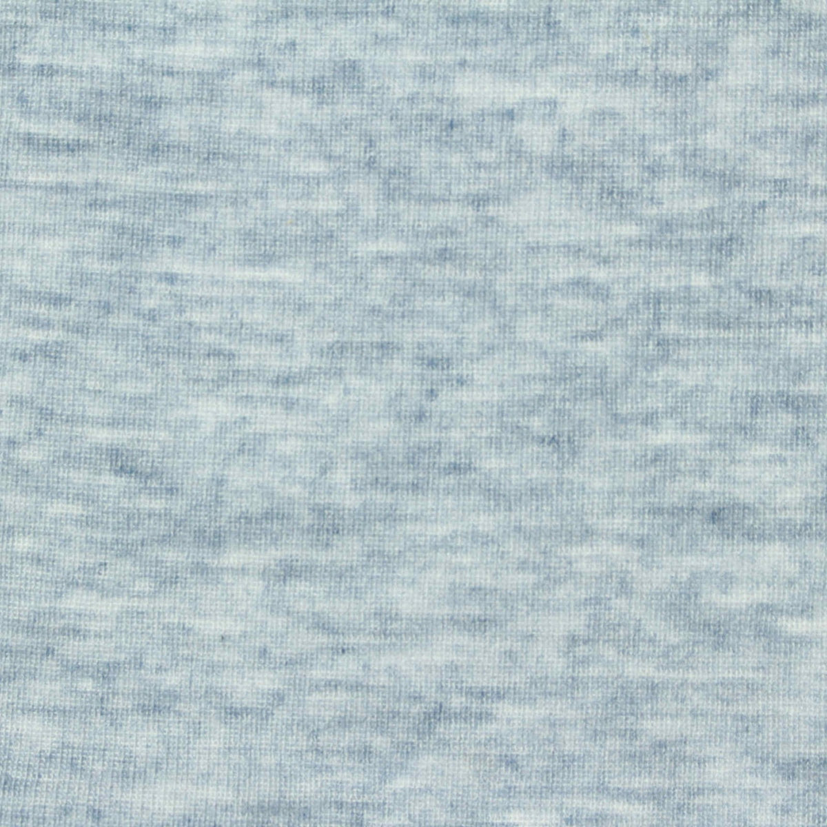 Light Blue Heather Rib Knit, Poly-Viscose