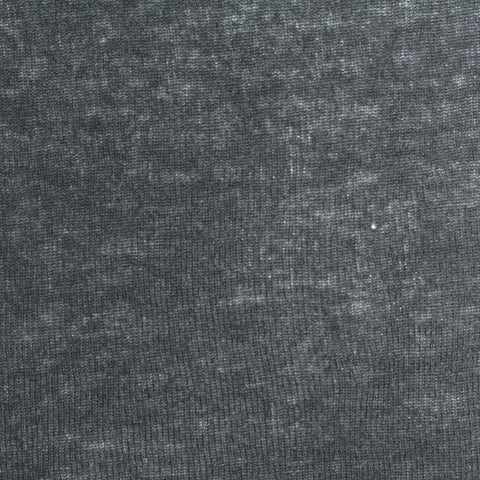 Polyester Viscose Rib Knit Fabric, 110 gsm, 155 cm — Grey