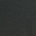 Polyester Stretch Rib Knit Fabric, 190 gsm, 155 cm — Black