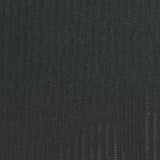 Polyester Stretch Rib Knit Fabric, 190 gsm, 155 cm — Black